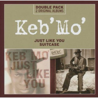 the album cover for Keb' Mo' - Just Like You/Suitcase [Import]