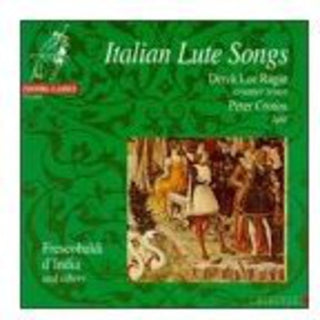 the album cover for DEREK LEE RAGIN - Italian Lute Songs