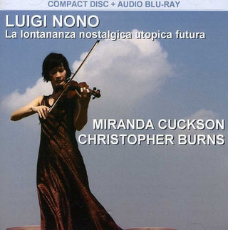 the album cover for Cuckson / Burns - Nono: La Lontananza Nostalgica Utopica Futura