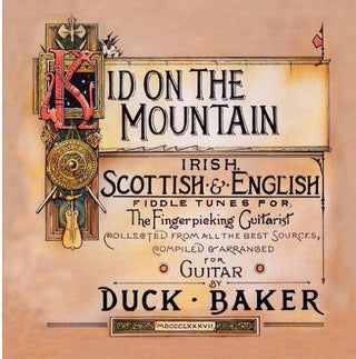 the album cover for Duck Baker - Kid on Mountain