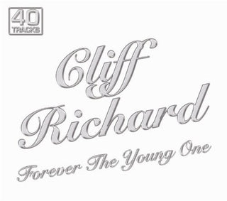 the album cover for Cliff Richard - Forever the Young One
