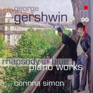 the album cover for Gershwin / Corinna Simon - Song Book / Three Preludes / Promenade
