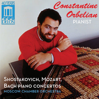 the album cover for Constantine Orbelian - Piano Concertos