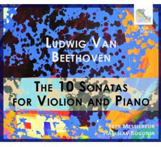 the album cover for Beethoven / Messiereur / Bogunia - 10 Sonatas For Violin & Piano (Box)
