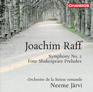 the album cover for Raff / Jarvi / Orchestre De La Suisse Romande - Symphony No 2: Four Shakespeare Preludes