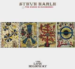 the album cover for Steve Earle & The Dukes - The Low Highway