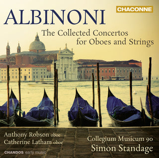 the album cover for Collegium Musicum 90 - Collected Concertos for Oboes & Strings