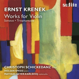 the album cover for Christoph Schickedanz - Works for Violin