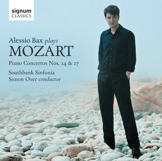 the album cover for Alessio Bax - Alessio Bax Plays Mozart