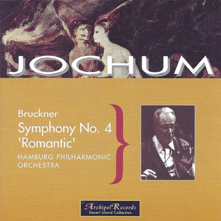 the album cover for Bruckner / Jochum - Sym 4-Hamburger