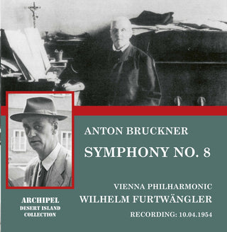 the album cover for Bruckner / Furtwangler - Sinfonie 8 / WP 10.04.1954