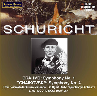 the album cover for Carl Schuricht - Sinfonie 1 Tschaikowsky