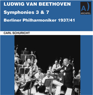 the album cover for Berlin Philharmonic Orchestra - Sinfonie 3 & 7 / Berliner