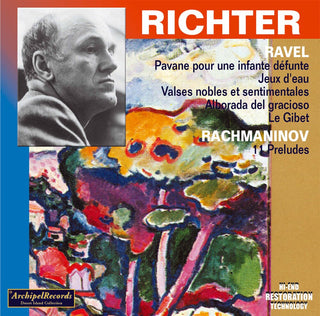 the album cover for Sviatoslav Richter - Pavane Pour Une Infante Defunt