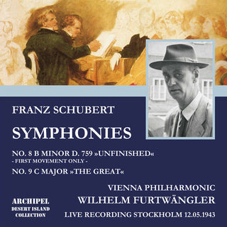 the album cover for Wilhelm Furtwängler - Sinfonie 8 (1 Satz) 9