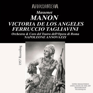 the album cover for Massenet / De Los Angeles - De Los Angeles-Tagliavi