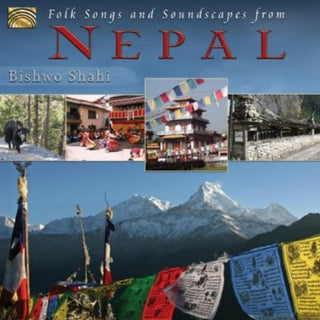 the album cover for Bishwo Shahi - Folk Songs & Soundscapes from Nepal