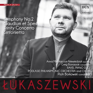 the album cover for Piotr Borkowski - Musica Sacra 1 - Symphony No 2