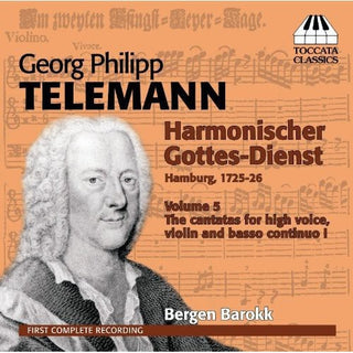 the album cover for Bergen Baroque - Harmonischer Gottes-Dienst / Six Cantatas 5
