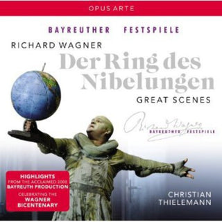 the album cover for Christian Thielemann - Der Ring Des Nibelungen - Great Scenes