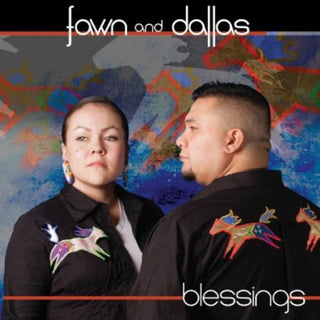the album cover for Fawn Wood - Blessings