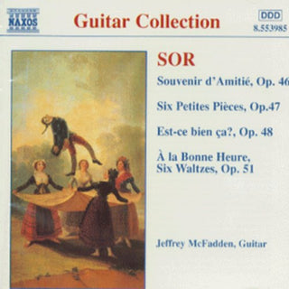 the album cover for Jeffrey Mcfadden - Souvenir D'amitie: Fantasie Op 46