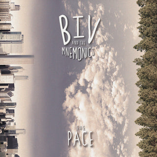 the album cover for Biv and The Mnemonics - The Pace