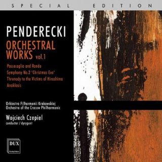 the album cover for Wojciech Czepiel - Orchestral Works 1