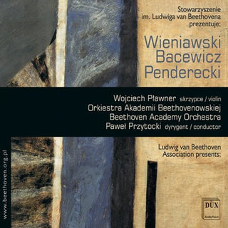 the album cover for Wieniawski / Beethoven Academy Orch / Przytocki - Concerto for Violin & Orchestra