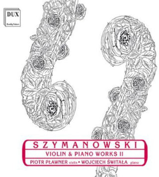 the album cover for Plawner - Violin & Piano Works