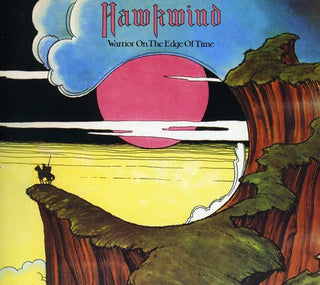 the album cover for Hawkwind - Warrior On The Edge Of Time [Import]