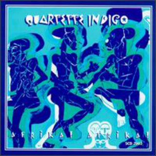 the album cover for Quartette Indigo - Afrika Afrika