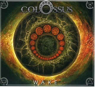 the album cover for Colossus - Wake
