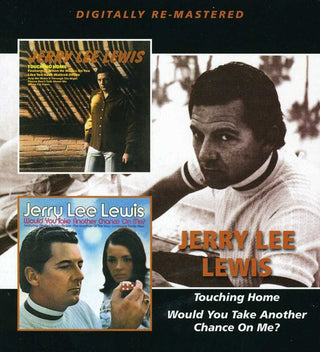 the album cover for Jerry Lee Lewis - Touching Home/Would You Take Another Chance On Me? [Import]