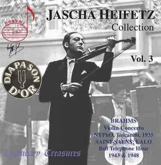 the album cover for Jascha Heifetz - Collection 3