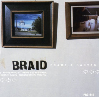 the album cover for Braid - Frame and Canvas