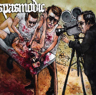 the album cover for Spasmodic - Mondo Illustrated