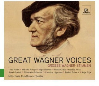 the album cover for Munich Radio Orchestra - Great Wagner Voices