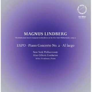 the album cover for Alan Gilbert - Expo - Piano Concerto No. 2 - Al Largo