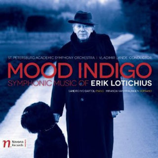 the album cover for Vladimir Lande - Mood Indigo: Symphonic Music