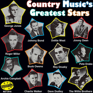 the album cover for Country Musics Greatest - Country Music's Greatest Stars
