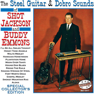 the album cover for Jackson & Emmons - Steel Guitar and Dobro Sounds