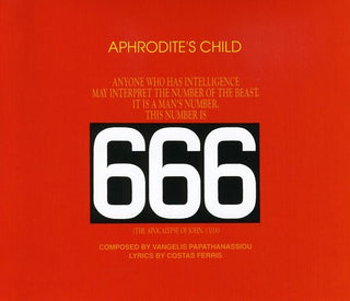 the album cover for Aphrodites Child - 666 (Apocalypse Of) [Import]