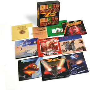the album cover for ZZ Top - The Complete Studio Albums