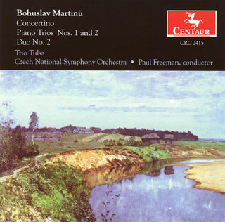 the album cover for PAUL FREEMAN - Concertino for Piano Trio & String Orchestra