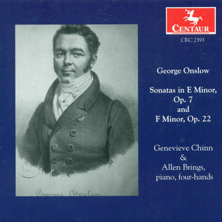 the album cover for Genevieve Chinn - Stas in E minor Op 7 & F minor Op 22