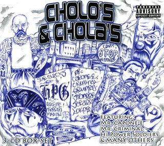 the album cover for Cholos & Cholas - Cholo's & Chola's