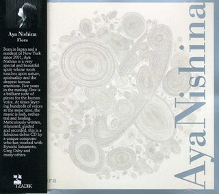 the album cover for Aya Nishina - Flora