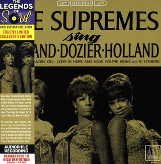 the album cover for The Supremes - Sing Holland Dozier Holland