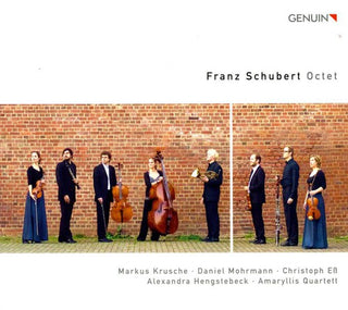 the album cover for Christoph Ess - Franz Schubert Octet